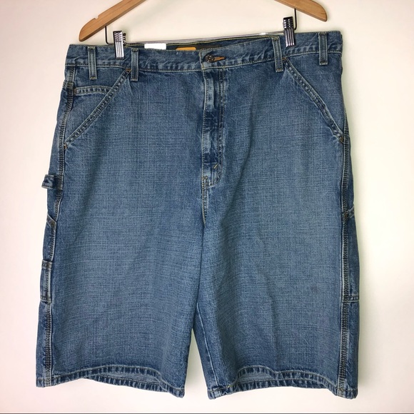 Levis Silvertab Jean Carpenter Shorts 